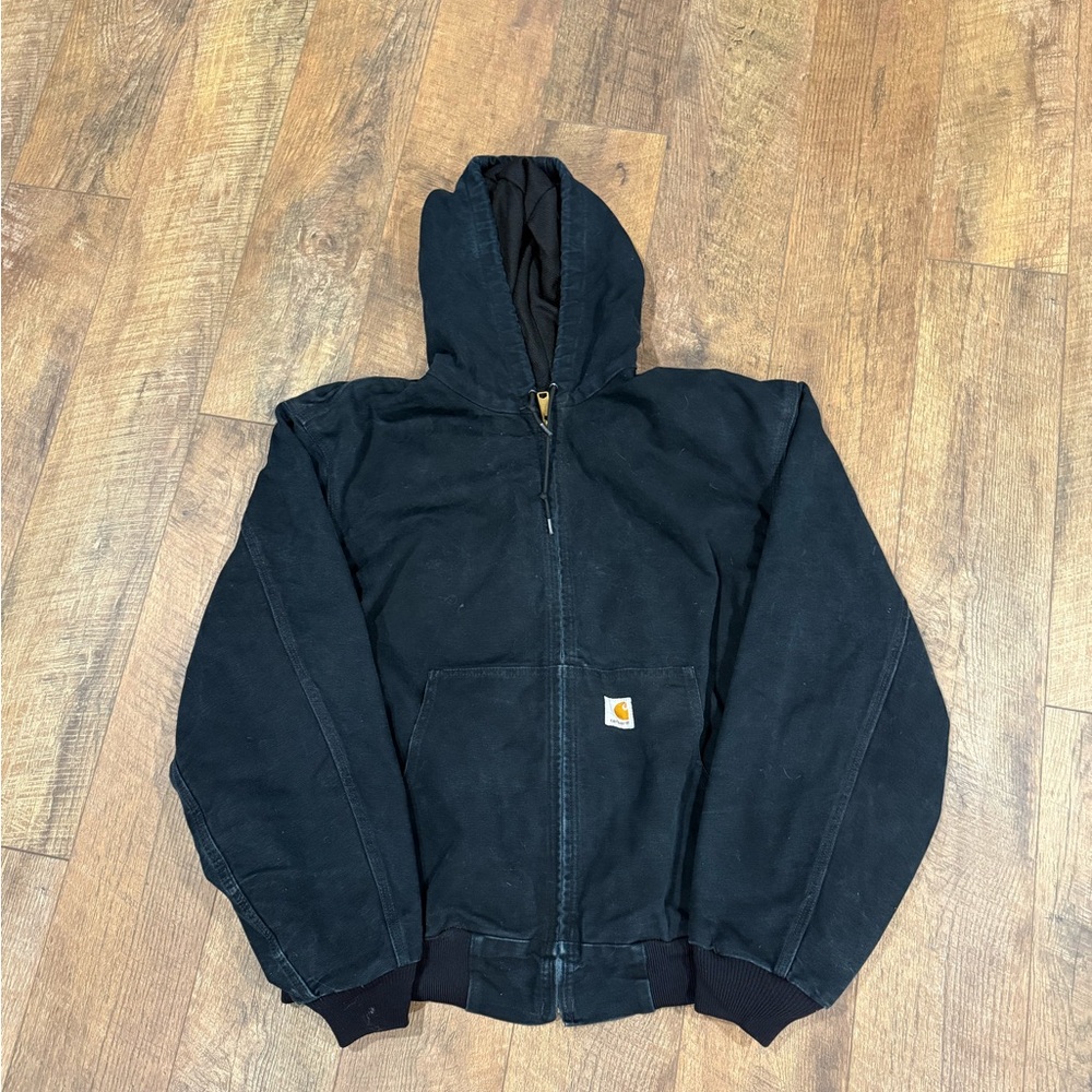Carhartt Dark Gray Hooded Jacket